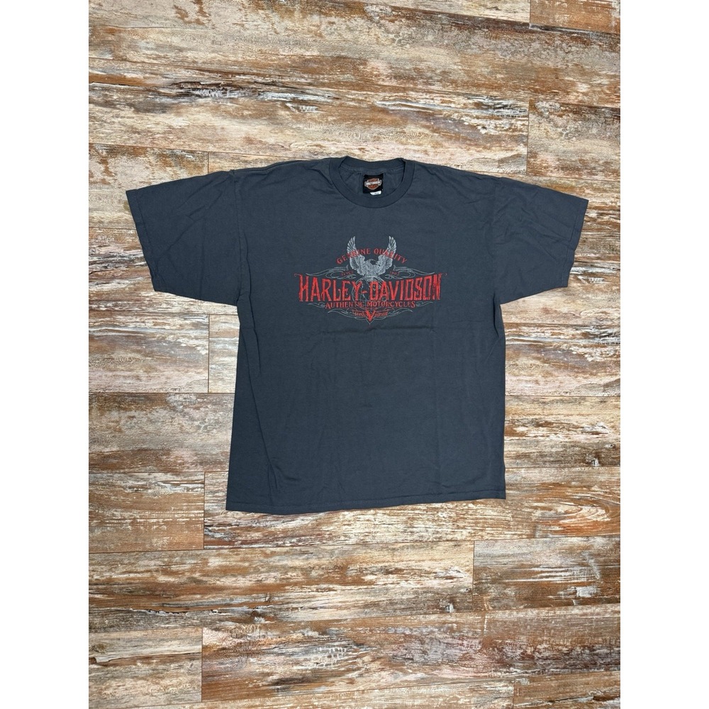 Harley Davidson Motorcycles T-Shirt Size XL Nassau Bahamas V-Twin Gray